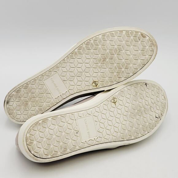 Gianni Bini Luxine Jeweled Beige Slip-One Sneaker Size 9 M - Picture 11 of 13